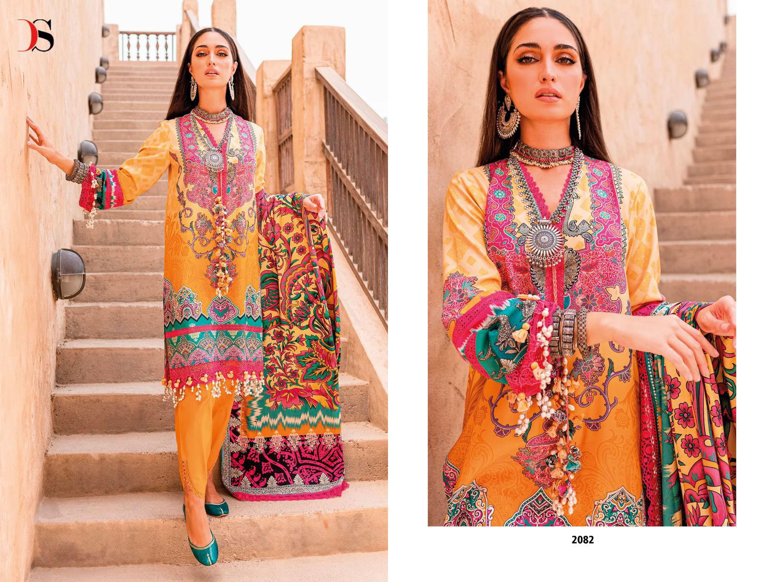 Deepsy Firdous Urbane 23 Wholesale Designer Pakistani Suits Catalog